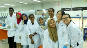 Kegiatan Student Exchange 4 mahasiswi Program Studi Bioteknologi Menjalani Student Exchange (credit transfer) Selama 1 Semester di University Malaysia Pahang tahun 2018