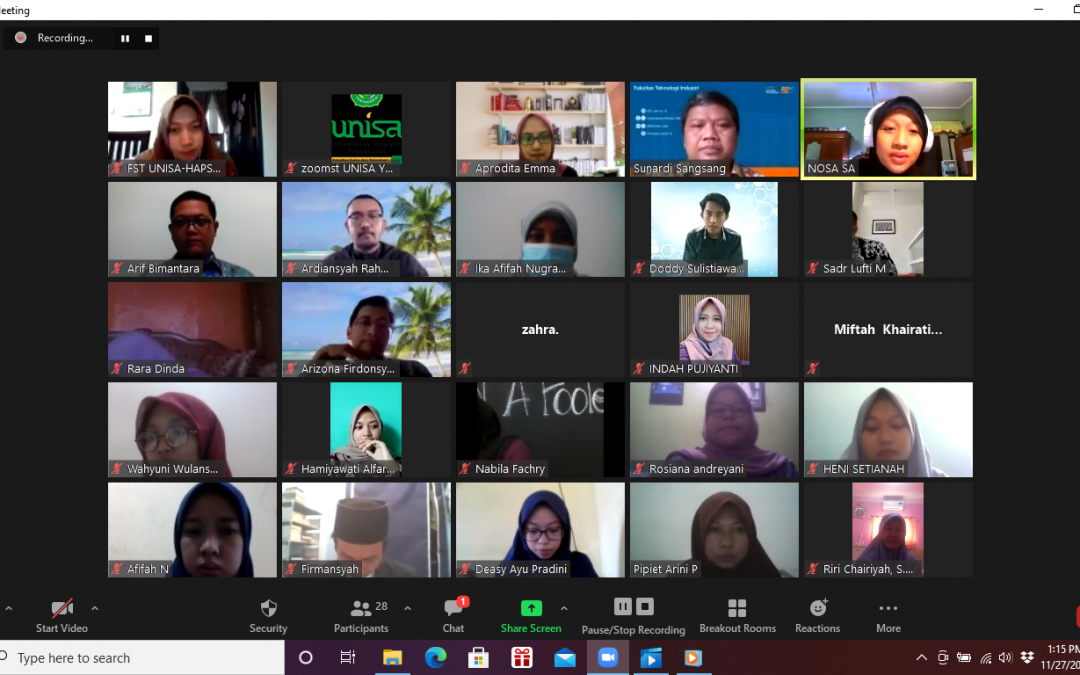 PELEPASAN WISUDAWAN WISUDAWATI ANGKATAN 2016 /ANGKATAN PERTAMA FAKULTAS SAINS DAN TEKNOLOGI UNISA YOGYAKARTA