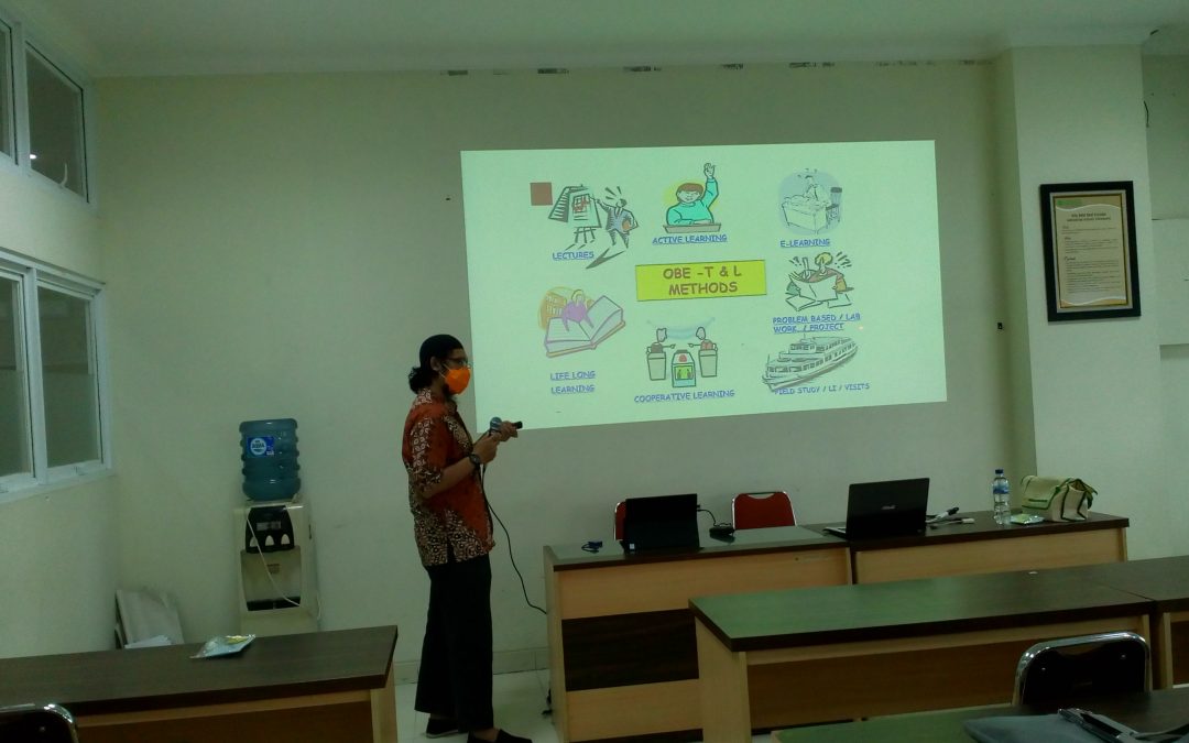 Workshop Kurikulum OBE dalam Rangka Peninjauan Kurikulum Program Studi di Lingkungan FST UNISA