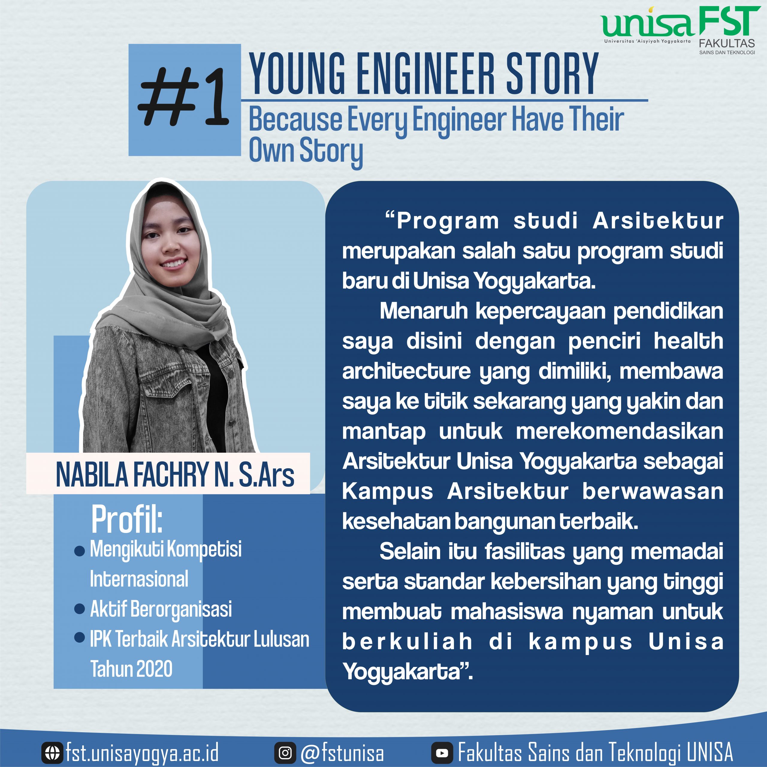 #1 Young Engineer Story Nabila Fachry N. S.Ars
