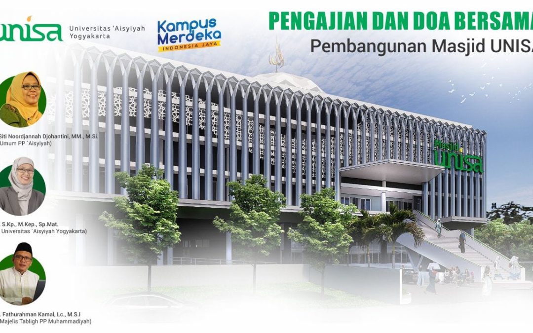 Pengajian dan doa bersama pembangunan masjid kampus UNISA Yogyakarta