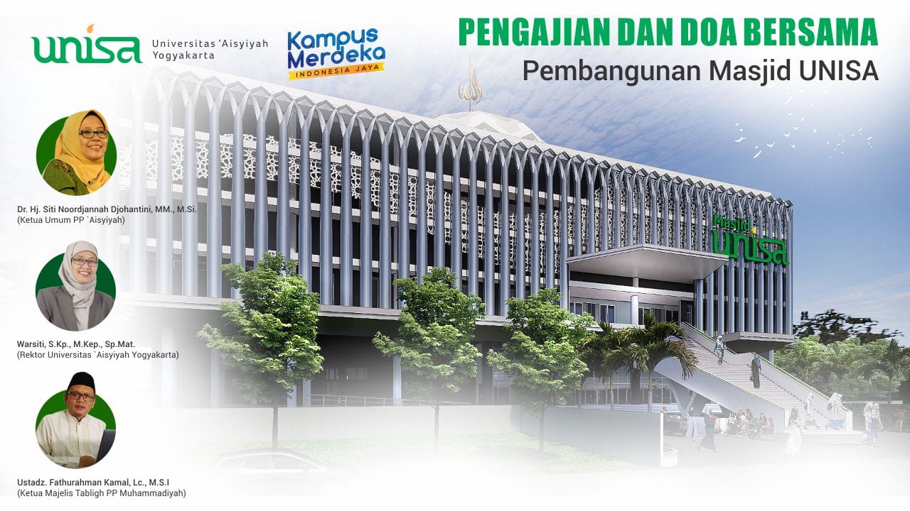 Pengajian dan doa bersama pembangunan masjid kampus UNISA Yogyakarta